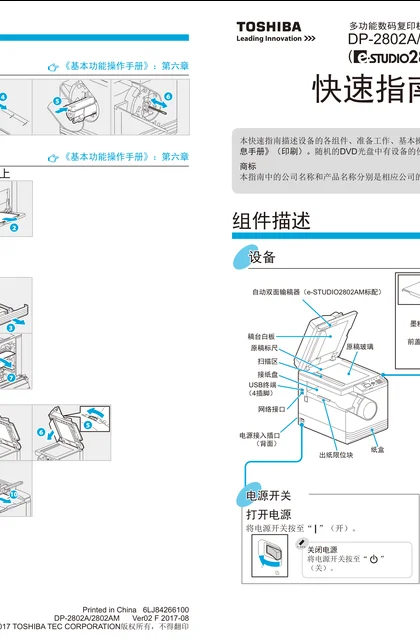 toshiba 东芝 e-STUDIO2802AM